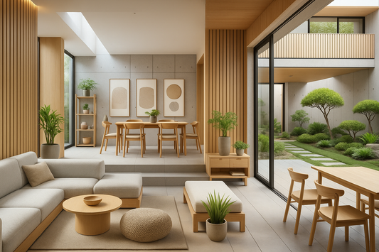 The Future of Home & Outdoor Living: Why Japandi, Biophilic, and Sustainable Designs Are Taking Over