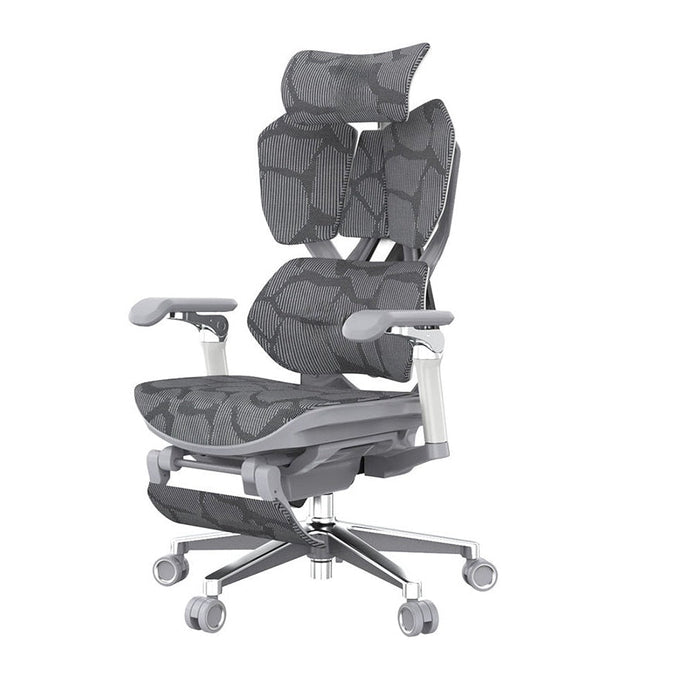 SIHOO X5 Pro Gaming Chair Grey Frame with Grey Mesh